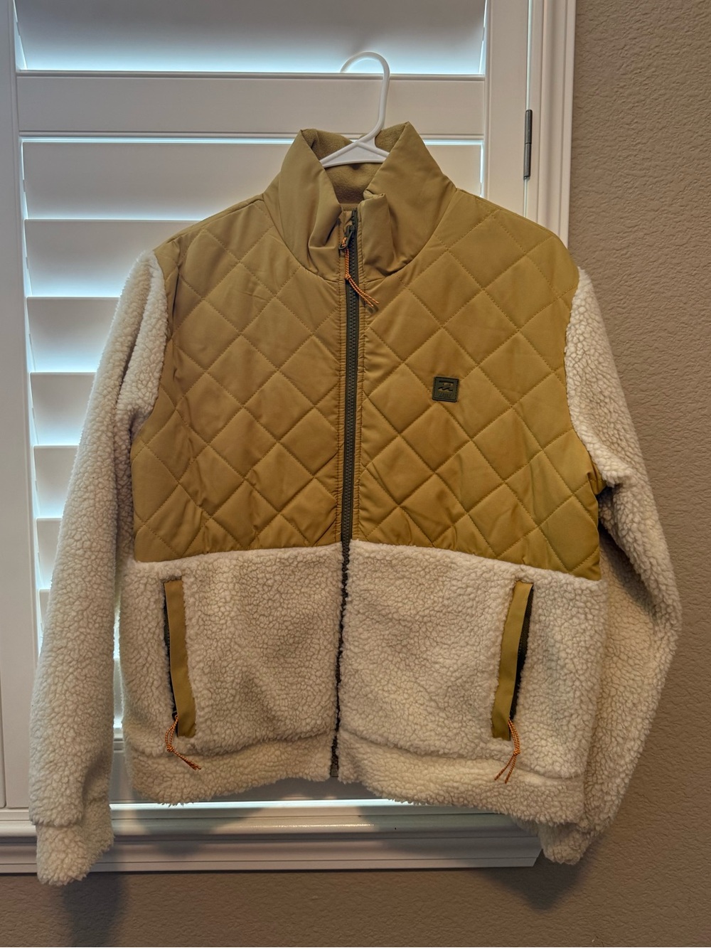 Billabong Yellow Fleece Jacket